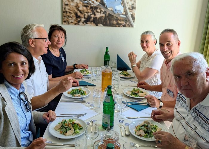 18 Empfang zum Mittagessen in Heringsdorf Haus Kulm
