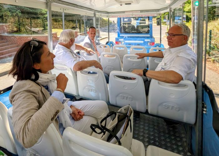 26 Fahrt mit dem Funtrain Richtung Haus Gothensee